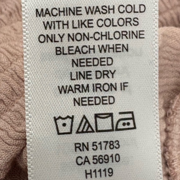 Maurice’s Blush Pink Boho Eyelet V-Neck Romantic Peasant Half Sleeve | Size S - Picture 9 of 9